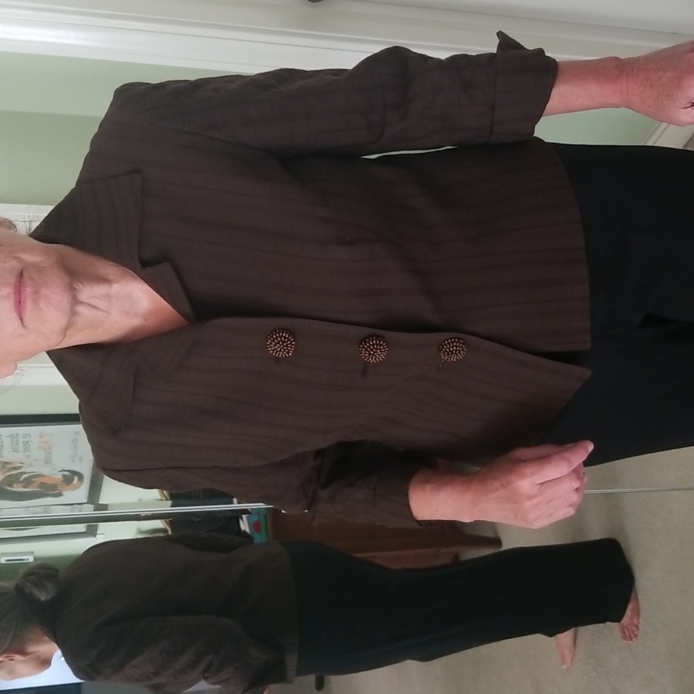 Talbots Collection Brown Jacket - Picture 2 of 10